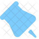 پیش‌نمایش فایل pin-sharp-map-paper-office-place-board از پک گلیف های آبی پررنگ