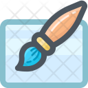 پیش‌نمایش فایل brush-edit-makeup-tool-interface-paint از پک ابزارهای نوشتاری (رنگی)