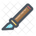 پیش‌نمایش فایل cutter-slice-knife-paper-office از پک ابزارهای نوشتاری (رنگی)