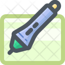 پیش‌نمایش فایل wacom-stylus-edit-input-text-ui-interface-tool-shape از پک ابزارهای نوشتاری (رنگی)