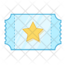 پیش‌نمایش فایل coupon-ticket-pass-cinema-star-paper از پک خطوط نازک (رنگی)