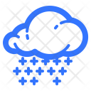 پیش‌نمایش فایل cloud-with-snow-shower-weather-forecast از پک ابرها و بارش (حاشیه دار)