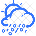 پیش‌نمایش فایل sun-and-cloud-with-rain-hail-rainy-day-weather-forecast از پک ابرها و بارش (حاشیه دار)