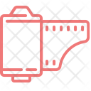 پیش‌نمایش فایل photo-frame-tape-image-video از پک خطوط کوتاه قرمز (حاشیه)