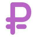پیش‌نمایش فایل ruble-exchange-money-symbol-currency از پک بنفش پررنگ (نمونه های رایگان)