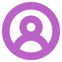 پیش‌نمایش فایل user-avatar-human-profile-face-circle از پک بنفش پررنگ (نمونه های رایگان)