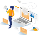 پیش‌نمایش فایل girl-doing-digital-email-marketing-5623492 از پک فعالیت‌های تجاری
