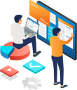 پیش‌نمایش فایل team-doing-video-marketing-analysis-5623500 از پک فعالیت‌های تجاری