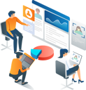 پیش‌نمایش فایل team-working-on-user-data-analysis-5623502 از پک فعالیت‌های تجاری