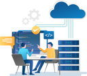 پیش‌نمایش فایل cloud-server-consultation-for-storing-data-5623456 از پک فعالیت تجاری