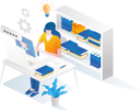 پیش‌نمایش فایل student-studying-between-books-5623445 از پک فعالیت تجاری