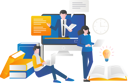 پیش‌نمایش فایل students-studying-with-a-virtual-teacher-5623443 از پک فعالیت تجاری