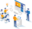 پیش‌نمایش فایل teacher-shows-a-tutorial-on-the-video-5623446 از پک فعالیت تجاری
