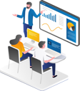 پیش‌نمایش فایل boss-presenting-analysis-data-5624495 از پک کسب و کار