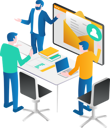 پیش‌نمایش فایل creative-team-discussing-new-product-orders-5624499 از پک کسب و کار