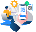 پیش‌نمایش فایل scanning-payment-barcode-5624497 از پک کسب و کار