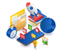 پیش‌نمایش فایل online-education-application-6191272 از پک فناوری کسب‌وکار