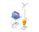 پیش‌نمایش فایل saving-windmill-energy-for-electricity-6191254 از پک فناوری کسب‌وکار