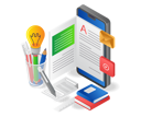 پیش‌نمایش فایل school-of-reading-with-smartphone-6191255 از پک فناوری کسب‌وکار