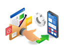 پیش‌نمایش فایل send-data-to-smartphone-6191259 از پک فناوری کسب‌وکار