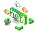 پیش‌نمایش فایل the-magnifying-glass-of-the-process-of-making-money-6191247 از پک فناوری کسب‌وکار