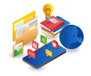 پیش‌نمایش فایل online-education-data-6191189 از پک متفرقه
