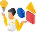 پیش‌نمایش فایل choice-of-ideas-for-making-geometric-objects-6208433 از پک کسب و کار