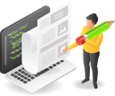 پیش‌نمایش فایل creative-blogger-6208428 از پک کسب و کار