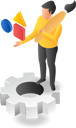 پیش‌نمایش فایل creative-man-thinking-about-design-shape-6208453 از پک کسب و کار