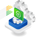 پیش‌نمایش فایل data-monitoring-process-6208459 از پک کسب و کار