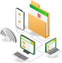 پیش‌نمایش فایل file-transfer-through-wifi-6217344 از پک متفرقه
