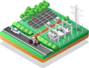 پیش‌نمایش فایل electricity-grid-6267162 از پک کسب و کار