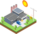 پیش‌نمایش فایل solar-powered-factory-6267171 از پک کسب و کار