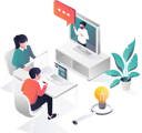 پیش‌نمایش فایل students-learn-online-6267178 از پک کسب و کار