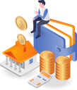 پیش‌نمایش فایل man-saving-money-for-real-estate-investment-6266999 از پک کسب و کار