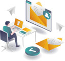 پیش‌نمایش فایل man-sending-email-from-laptop-6267000 از پک کسب و کار