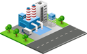 پیش‌نمایش فایل factory-building-6265467 از پک کسب و کار