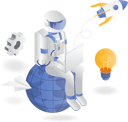 پیش‌نمایش فایل astronaut-exploring-internet-for-inspiration-6284024 از پک کسب و کار
