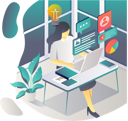 پیش‌نمایش فایل woman-working-with-laptop-6283848 از پک کسب و کار