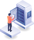 پیش‌نمایش فایل man-is-maintaining-server-6287489 از پک کسب و کار