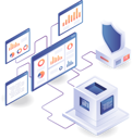 پیش‌نمایش فایل monitor-data-security-analysis-server-6287048 از پک کسب و کار