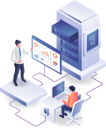 پیش‌نمایش فایل team-discussing-about-server-maintenance-6287490 از پک کسب و کار