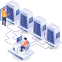 پیش‌نمایش فایل team-is-maintaining-servers-6287516 از پک کسب و کار