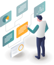 پیش‌نمایش فایل man-is-setting-up-the-database-link-network-6284843 از پک فناوری کسب‌وکار