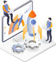 پیش‌نمایش فایل team-launching-startup-6284982 از پک فناوری کسب‌وکار