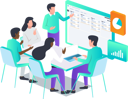 پیش‌نمایش فایل the-team-is-in-a-meeting-and-discussion-6284983 از پک فناوری کسب‌وکار