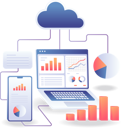 پیش‌نمایش فایل data-analyst-cloud-server-network-6285379 از پک کسب و کار