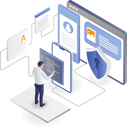 پیش‌نمایش فایل man-is-securing-application-program-data-6284756 از پک کسب و کار