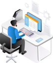 پیش‌نمایش فایل man-making-invoice-with-computer-6284763 از پک کسب و کار