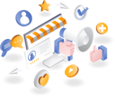 پیش‌نمایش فایل online-digital-marketing-strategy-6284805 از پک کسب و کار